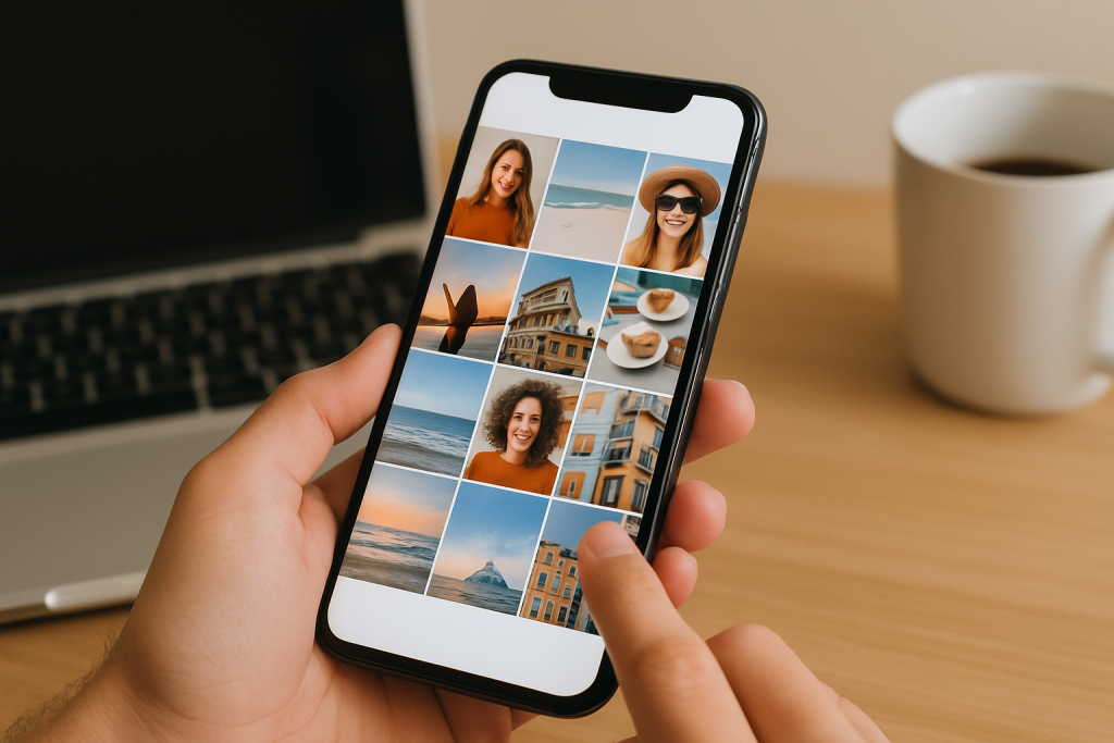 Zoom sur Feed instagram