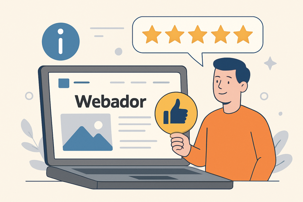 Webador avis : explications simples et claires