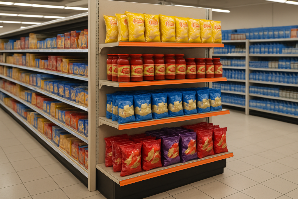 Tête de gondole : définition et exemples en grande distribution