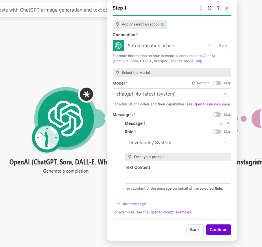 Module OpenAI - Génération de texte avec ChatGPT