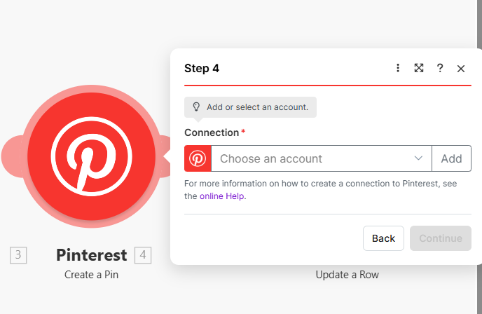 Module Pinterest - Création du pin